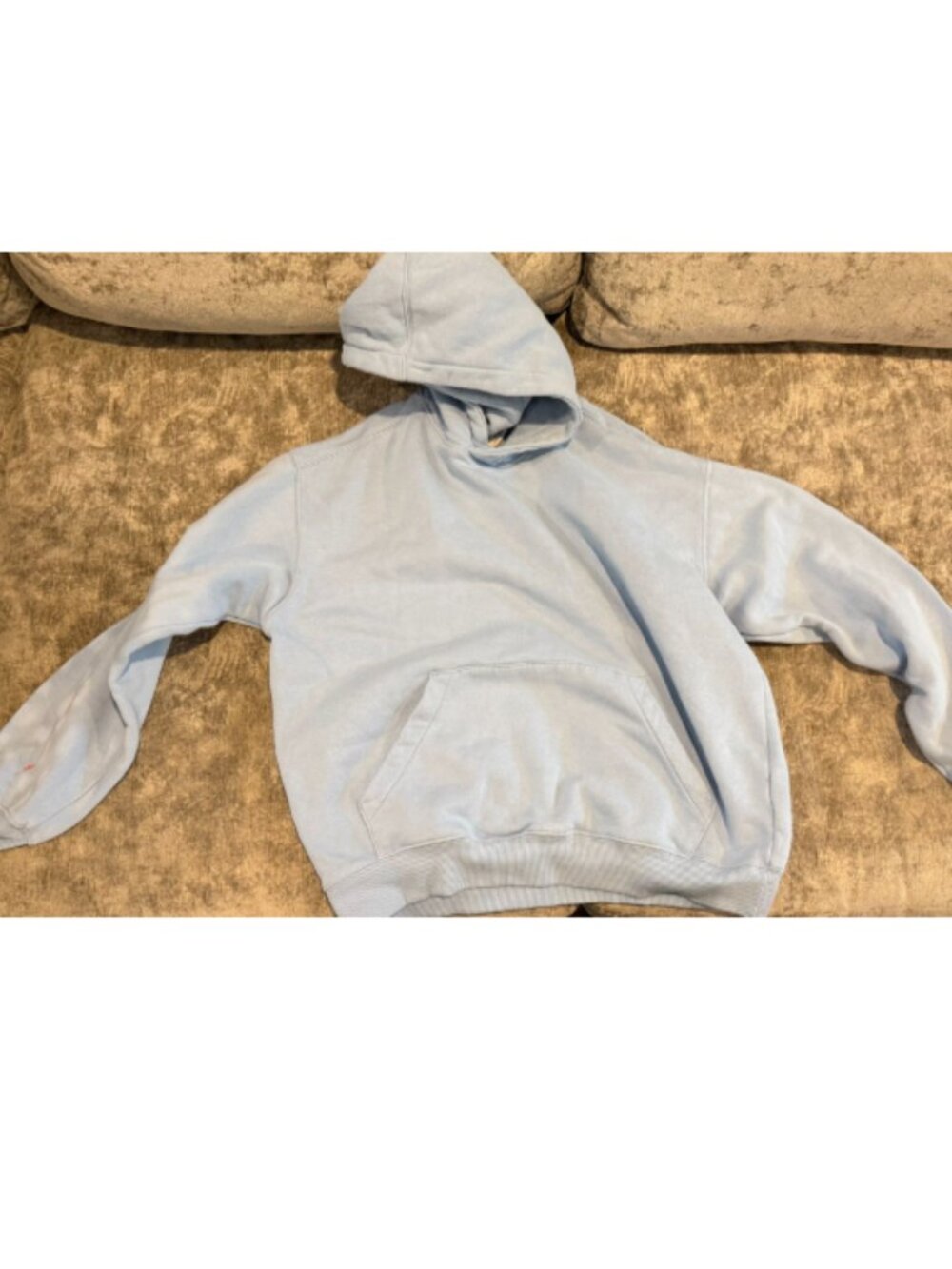 Cotton On - light blue boxy fit hoodie - Size M